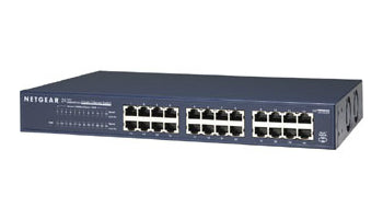 NETGEAR JGS524Ev2 ProSafe 24-Port Gigabit Plus Network Switch - Tested & Working