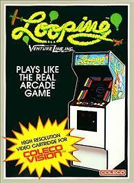 Looping (Colecovision, 1983) Authentic Game Cartridge