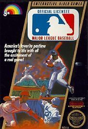 Major League Baseball (Nintendo NES, 1988) Game, Box, Insert, Sleeve - Tested