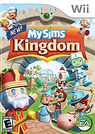 MySims Kingdom (Nintendo Wii, 2008) Game Disc
