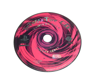 PlayStation Interactive Sampler Vol. 3 (Sony PlayStation 1, 1996) Game & Sleeve