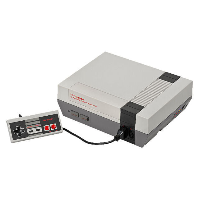 Nintendo Entertainment System Console with Zapper, Controller,  Cables - Tested