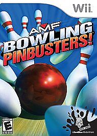 AMF Bowling: Pinbusters (Nintendo Wii, 2007) Game Case Manual - Tested