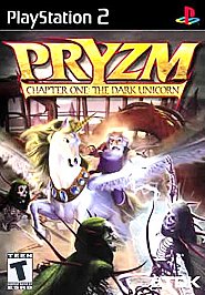 PRYZM Chapter One: The Dark Unicorn (Sony PlayStation 2, 2002) Game Case Manual