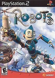 Robots (Sony PlayStation 2, 2005) Game Case Manual - Tested and Working