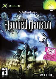The Haunted Mansion (Xbox, 2003) Game, Case, Manual, Reg. Card, Ticket - Tested