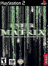 Enter the Matrix (Sony PlayStation 2, 2003) Game and Case - Tested