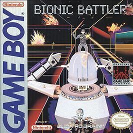 Bionic Battler (Nintendo GameBoy, 1992) Game Box Manual Registration Inserts