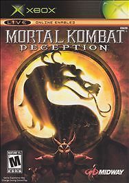Mortal Kombat: Deception (Microsoft Xbox, 2004) Game Disc - Tested