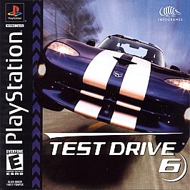 Test Drive 6 (Sony PlayStation 1, 1999) Game and Manual - Tested and Working