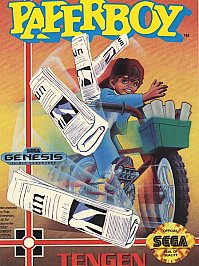 Paperboy (Sega Genesis, 1991) Game Cartridge - Tested and Working