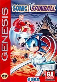 Sonic Spinball (Sega Genesis, 1993) Game Case Manual - Tested and Working