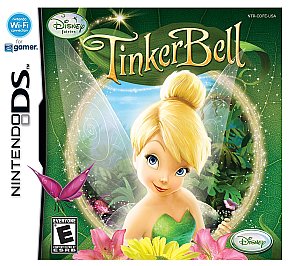 Disney Fairies Tinker Bell (Nintendo DS, 2008) Game Case Manual Inserts - Tested