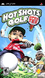 Hot Shots Golf: Open Tee Greatest Hits (Sony PSP, 2006) Game Case Manual Insert