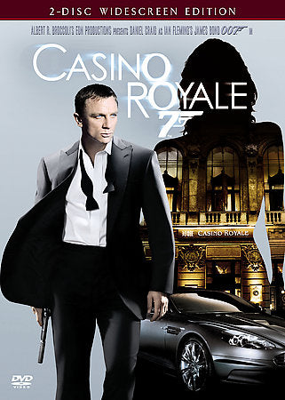 Casino Royale (Two-Disc Widescreen Edition DVD) and Die Another Day 007 Lot