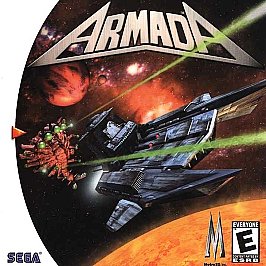 Armada (Sega Dreamcast, 1999) Game, Case, Manual - Tested and Working