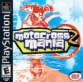 MOTOCROSS MANIA 2 (Playstation, 1994) Game Case Manual Complete