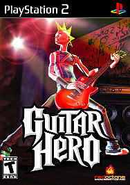 Guitar Hero (Sony PlayStation 2, 2006) Game Case Manual - Tested and Working