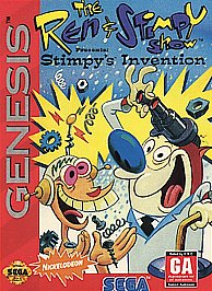Ren & Stimpy Show Presents: Stimpy's Invention (Sega Genesis, 1993) Game Only