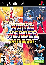 World Heroes Anthology (Sony PlayStation 2, 2008) Game Case Manual - Tested