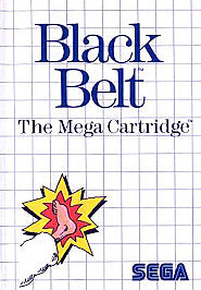 Black Belt (Sega Master System, 1986) Game Case Manual  - Tested and Working