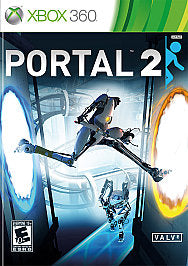 Portal 2 (Microsoft Xbox 360, 2011) Game Case Manual - Tested and Working