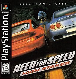 Need for Speed High Stakes (Playstation, 1999) Game Disc