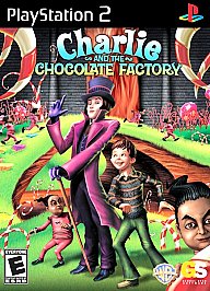 Charlie and the Chocolate Factory (PlayStation 2, 2005) Game, Case, & Manual