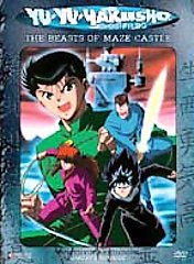 Yu Yu Hakusho: Ghost Files - Vol. 5: The Beasts of Maze Castle (DVD, 2002) New