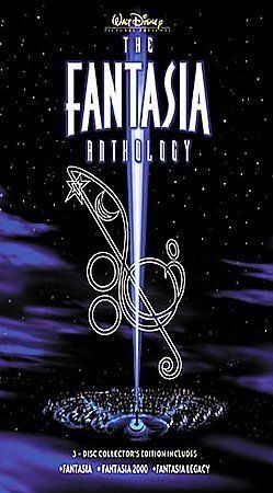 Fantasia Anthology (DVD, 2000, 3-Disc Set) Tested And Working