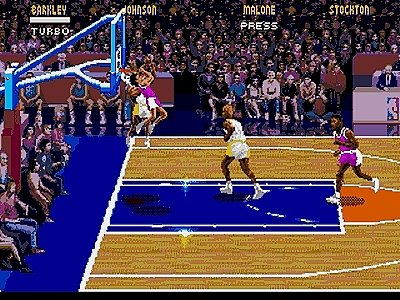 NBA Jam (Sega Genesis, 1994) Game Case Manual - Tested and Working