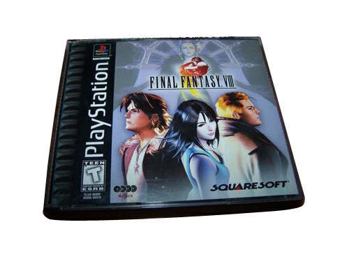 Final Fantasy VIII (PlayStation 1, 1999) Discs Case Manual Registration - Tested