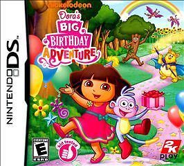 Dora's Big Birthday Adventure (Nintendo DS, 2010) Game and Case - Tested