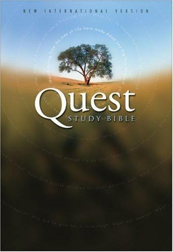 NIV Quest Study Bible by Zondervan Staff (2003, Hardcover)