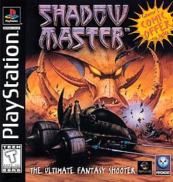 Shadow Master (Sony Playstation 1, 1997) Game Case Manual