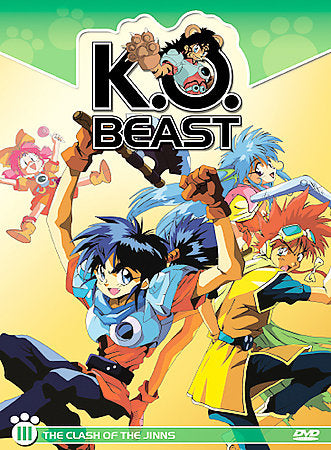 K.O. Beast Vol. 3: Clash of the Jinns (DVD, 2003) Tested and Working