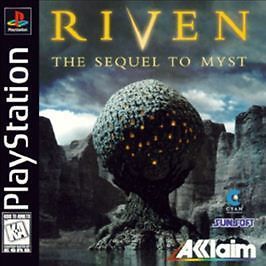 Riven: The Sequel to Myst (PlayStation, 1997) Discs, Case, Manual, Reg. - Tested