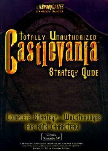 Castlevania Totally Unauthorized Strategy Guide (1999, Trade Paperback)