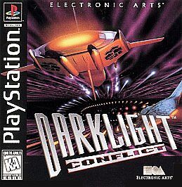Darklight Conflict (Sony PlayStation 1, 1997) Game Disc