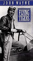 Flying Tigers (VHS, 1990) John Wayne  - Resealed Blockbuster Film