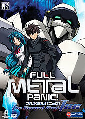 Full Metal Panic: The Second Raid TSR - Vol. 1 (DVD, 2007) with Slipcover NEW