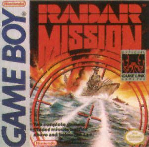 Radar Mission (Nintendo Game Boy, 1991) Game Cartridge - Tested and Working