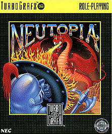 Neutopia (TurboGrafx-16, 1990) Game, Case, Manual - Tested and Working