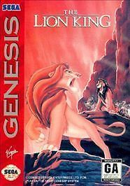 The Lion King (Sega Genesis, 1994) Game Box Manual Insert - Tested and Working