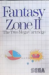 Fantasy Zone II: The Tears of Opa-Opa (Sega Master System, 1987) Game And Case