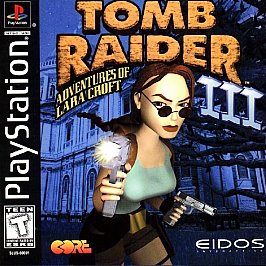 Tomb Raider III: Adventures of Lara Croft (Sony PlayStation 1, 1998) Complete