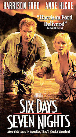 Six Days, Seven Nights (VHS, 2002) New, Factory Sealed
