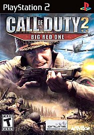 Call of Duty 2: Big Red One (Sony PlayStation 2, 2005) Game Case Manual - Tested