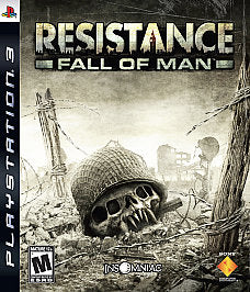 Resistance: Fall of Man (PlayStation 3, 2006) Game Case Manual Insert - Tested