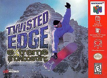 Twisted Edge Extreme Snowboarding (Nintendo 64, 1998) Game Cartridge - Tested